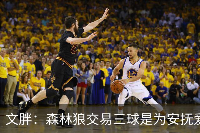 文胖：森林狼交易三球是为安抚爱德华兹 他一赛季被包夹近1000次
